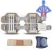 Volume disc lumbar vertebrae traction device waist belt corrector bilateral synchronous support 80 kg of traction hydraulic traction waist protection belt for men and women sidecurved