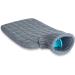Premium Natural Rubber Hot Water Bottle 1.8L - Gray Knitted Cover | International Shipping - Buy Online on GoSupps.com
