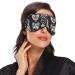 ALAZA Pug Dog Print Eiffel Tower Paris Sleep Mask - Funny Blackout Cooling Eye Mask for Men and Women - Buy Online on GoSupps.com