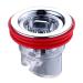 Odor Proof Floor Drain Core Silicone Shower Floor Drain Plug Odor Proof Hairpin Plug Kitchen Bathroom Drain Deodorizer Odor Proof Hairpin Plug