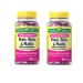 Anexa Spring Valley Extra Strength Biotin Hair Skin & Nails Dietary Supplement 5 000 mcg 120 Count (Pack of 2) 240 Count (Pack of 1)