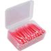 Buy Interdental Brush Set - 60 Slim Braces Cleaners with PP Handle for Adults | Rotating Electrical Pink | International Shipping Available - Buy Online on GoSupps.com
