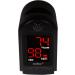 Pulox PO-100 Pulse Oximeter with LED Display - Complete Set with Hard Case Batteries Protective Cover & Carrying Strap - Best for Home & Travel - Buy Online on GoSupps.com