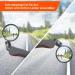 Homieway HD Convex Bicycle Mirror for E-Bikes - 360 Rotatable & Foldable - Universal Handlebar Mirror for 16-22mm Bars - Buy Online on GoSupps.com