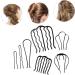 minkissy Accessories hair clip comb accessories for women hair comb clips metal hair fork metal side comb hairstyle chignon wedding headpiece for bride hair tool alloy woman vintage Comb - Buy Online on GoSupps.com