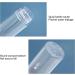 YUYTE Mousse Foaming Bottle Silicone Brush Foam Bottle Empty Refillable Facial Cleanser Foaming Bottle Transparent (200ML) - Buy Online on GoSupps.com