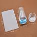 1Set Nail Art Jelly Stamper With Scrapers Set Nail Stamp Nail Stamper Nail Art Tools Transparent Soft Clear Nail Stamping Kit Manicure Print DIY Nail Art Tool For Salon Or Home Use - Buy Online on GoSupps.com