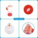 NESSI OTC Spacer for Adults - Mask & Mouthpiece Spacer (Orange) - International Shipping Available - Buy Online on GoSupps.com
