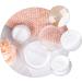 Didiseaon 6 Pcs Portable Cosmetic Bottle Powder Box Loose Make up Jar Clear Powder Case Travel Pack Bottled - Buy Online on GoSupps.com