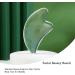 Transparent Gua Sha Facial Tool - Natural Resin Massage for Lymphatic Drainage Cellulite Reduction & Muscle Relief - Buy Online on GoSupps.com