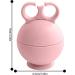 Silicone Face Ice Cream Shape Holder | Reusable Round Ice Ball for Face Massage | Summer Pink Beauty Tool for Women - Buy Online on GoSupps.com
