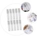 Sewroro Lot de 10 Tubes de Gloss L vres Vides 5 Ml Mini Bouteilles en Verre Transparent Rechargeables pour Maquillage DIY Beaut Soins Personnels - Buy Online on GoSupps.com