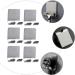 Alipis 20-Pack Stainless Steel Strong Sticky Hooks - High-Performance Bathroom & Shower Razor Hangers (5.7x4.5cm) - Buy Online on GoSupps.com