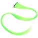 Bright Color Straight Hairpiece Clip for Hair Extension About 55cm Length High Temperature Synthetic Suitable Daily Use (Fluorescent Green) - Buy Online on GoSupps.com
