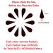 Vama Fashions Large Maroon Velvet Kumkum Bindis | Women's Tilak Bindi for Festivals & Traditions - Buy Online on GoSupps.com