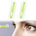 Toulifly contact lenses tweezers contact lens cleaner 2 pieces of contact lenses help for inserting contact lens inserting contact lens in remote with storage case (green)
