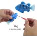 Iwobi 4-Piece Simulation Tropical Fish Set | Battery-Operated Plastic Mini Fish Toys for Cats Aquariums & Kids' Bathing Fun - Buy Online on GoSupps.com