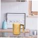 STOBAZA Unbreakable Travel Toothbrush Cup Set - 2pcs Kids Bathroom Mouthwash Holder & Makeup Brush Glasses - Buy Online on GoSupps.com