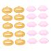 FRCOLOR Moisturizing Lip Mask 20 Pieces Collagen Lip Mask Set Lip Plumper Moisture Exfoliator Lip Care Mask Lip Membrane Random Style