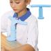 Comoda Reading Posture Corrector - Adjustable Students Vision Protection Non-Slip & Stable Desk Posture Corrector for Home Study School Blue - Buy Online on GoSupps.com