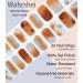 TrueShei Nail Foils | Marble & Autumn UV Gel Nail Film - 20 Pcs Self-Adhesive Nail Stickers & Gellack Wraps for Stunning Marble Nails - Buy Online on GoSupps.com