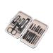 Nail Clippers Set Manicure Set Sharp and Durable Fingernail Clipper with Nail File Manicure Tools for Men Women (Color : Black C)