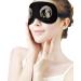 Bigfoot Sasquatch Full Moon Funny Sleep Mask | Adjustable Straps, Blackout Eye Cover for Soft & Comfortable Sleeping - Buy Online on GoSupps.com