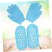 Healeved Gel Socks Moisturizing Toe Socks Moisturising Gloves Moisture Socks Gel Gloves and Socks Spa Gloves Socks for Heels Socks for Women Womens Socks Moisturizing Gloves Spa Socks Hand - Buy Online on GoSupps.com