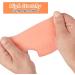 Heel Protectors 3 Pairs | Heel Sleeves Pads Cushion for Plantar Fasciitis & Tendinitis Relief | Beige - Buy Online on GoSupps.com