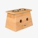 Buy ZHONGJIUYUAN Bamboo Moxa Moxibustion Box Holder (2 Holes) + 10 Moxa Sticks - Premium Quality for Effective Pain Relief - Ships Internationally - Buy Online on GoSupps.com