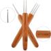 Sunshane Dreadlock Crochet Hook Set - 0.5mm, 0.75mm Needles for Braid Craft - 6 Pieces incl. 1, 2, 3 Hooks - Buy Online on GoSupps.com