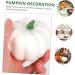 Garneck 24 Pcs Foamy White Pumpkin Halloween Decoration Halloween Prop Pumpkin Decorations Fake Pumpkin Simulation Pumpkin Halloween Pumpkin Photography Prop Artificial Supplies Whitex4pcs 8.5x7.5cmx4pcs - Buy Online on GoSupps.com