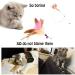 AWAVM 5 PCS Cat Teasers Cat Feather Wand Cat Toy Interactive Toy Feather Wand with Bell Natural Feather Refills - Buy Online on GoSupps.com