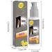 Lemon Toothpaste for Whiter Teeth | 30ml Foaming Lemon Teeth Whitening & Cleaning | Geruwam - Buy Online on GoSupps.com