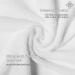 BIOWEAVES 100% Organic Cotton 700 GSM Plush Towel Set - 6-Piece GOTS Certified, White - Buy Online on GoSupps.com