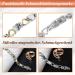 Vicmag Magnetic Therapy Bracelet for Women - Titanium Steel Arthritis Pain Relief - Healing Gift in Silver & Gold Love Design - Buy Online on GoSupps.com