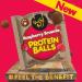 Good4U Raspberry Brownie Protein Ball-High Fibre with Low Sugar Alternative to Protein Bars Mixed with Nut-Healthy Protein Snack-Gluten Free 10 x 40g Pack - Buy Online on GoSupps.com