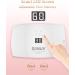 SUNUV 36W UV LED Gel Nail Lamp with Sensor, LCD Screen and 30s/60s Timer - Buy Online on GoSupps.com