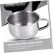 Mikinona Stainless Steel Shaving Bowl - Sazi Cup for Men | Premium Shaving Accessories - Buy Online on GoSupps.com