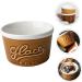 Zerodeko Salad Bowl Kitchen Rice Bowl Round Cake Stand Ice Cream Cup Oatmeal Bowl Ceramic Bowl Fruit Cake Cup 8.5x8.5cm Chocolate - Buy Online on GoSupps.com