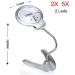 Portable Magnifier 2X 5X LED Lighted Hands Free with Light Stand - 130mm Large Illuminated Desktop Magnifier for Reading Inspection Soldering Needlework Repair Hobby Full of Stars - Buy Online on GoSupps.com