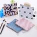 4 Pack Sanitary Napkin Bags for Women & Girls - Cactus Flamingo Stripe Designs - Multicolor Collection - Buy Online on GoSupps.com