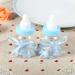 Haofy Baby Shower Bottles - 12 Pcs Candy Gift Box for Girl Boy Newborn Birthday Blue Decorations - Buy Online on GoSupps.com