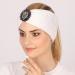 tieedhfu Stylish Crochet Headwear Lightweight Durable Multifunctional For Females Polyester Ear Warmer Head Warmer Comfortable Light tan - Buy Online on GoSupps.com