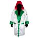 Cleto Reyes Satin Boxing Robe with Hood - XL - Mexican Flag