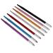 NOLITOY 7pcs Metal Embroidery Pen Brow Pencil Makeup Tools Metal Brackets Eyebrow Pens Cosmetics Single Head