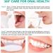 Whitening Toothpaste Foam 360 - Ultra-fine Mousse for Deep Gum Cleaning & Stain Removal 60ml Travel-Friendly Oral Care - Buy Online on GoSupps.com