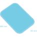 Beurer EM55 Menstrual Relax+ Gel Pads | Includes 6 Self-Adhesive Electrode Pads | Electrode Replacement Set EM55 Menstrual Relax+ Electrode Replacement Set - Buy Online on GoSupps.com