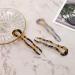 U Shaped Hairpins French Style Cellulose Acetate Hair Pins Fork Vintage For Women Girls Hairstyle Accessories - Buy Online on GoSupps.com