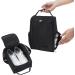 Golf Shoe Bag | Waterproof Travel Shoe Carrier for Women Men | Heavy Duty Zipper & Side Pockets | Outdoor Sports Gear Organizer Case | Black - Buy Online on GoSupps.com